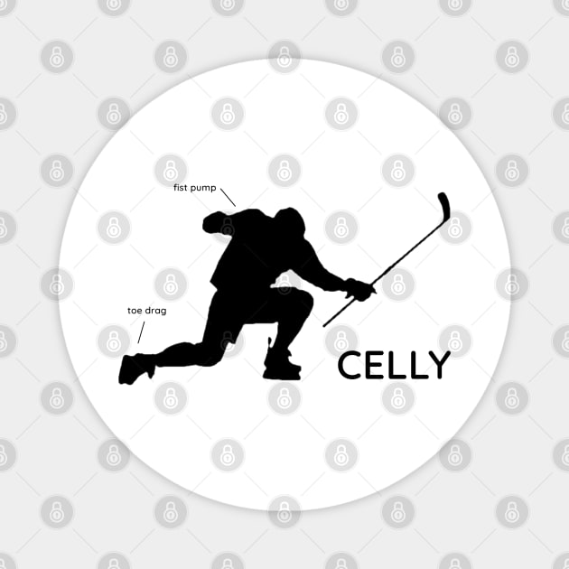 Hockey Terms - CELLY Magnet by INLE Designs